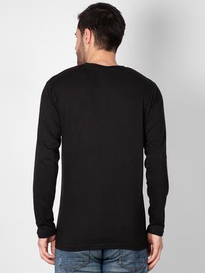 black solid pocket t-shirt - 16960710 - Standard Image - 3