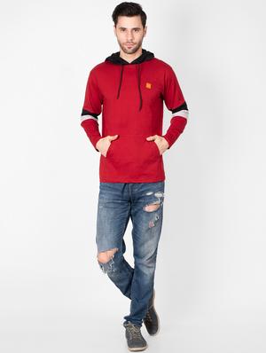 red taped hooded t-shirt - 16960716 - Standard Image - 4