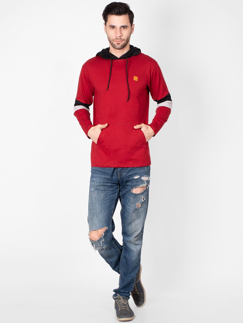 red taped hooded t-shirt - 16960716 - Zoom Image - 4