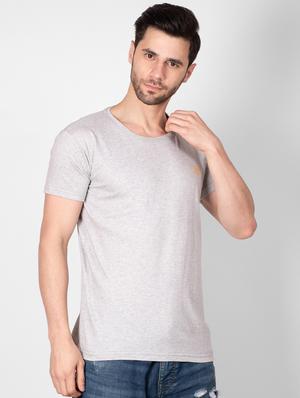 grey solid t-shirt - 16960739 - Standard Image - 2