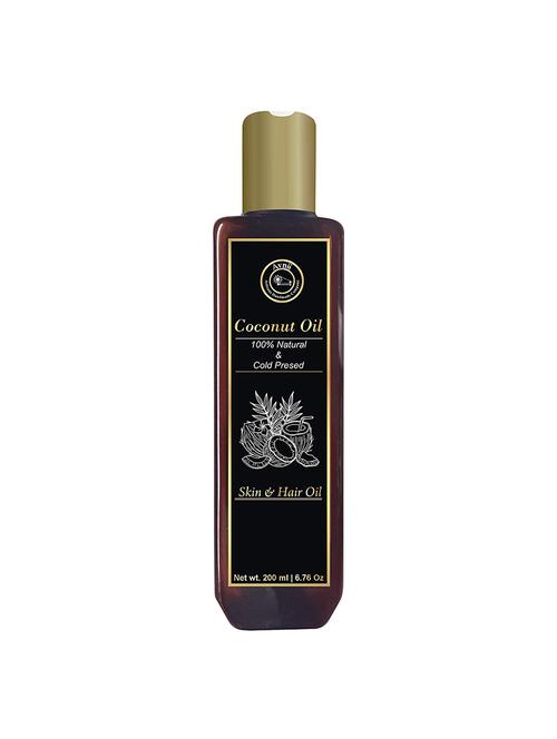 avnii organics cold pressed organic virgin coconut oil 200 ml - 16960762 - Standard Image - 1
