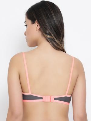 bow patch plunge bra - 16960816 - Standard Image - 3