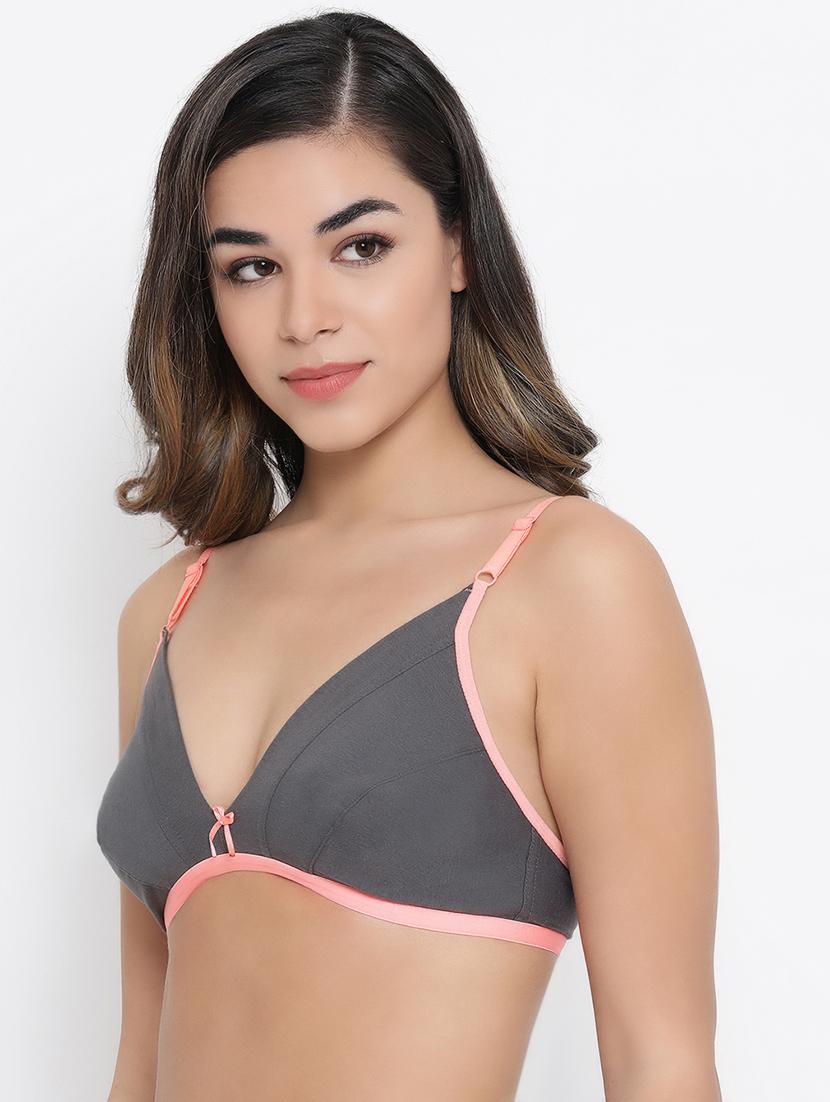 bow patch plunge bra - 16960816 - Zoom Image - 2