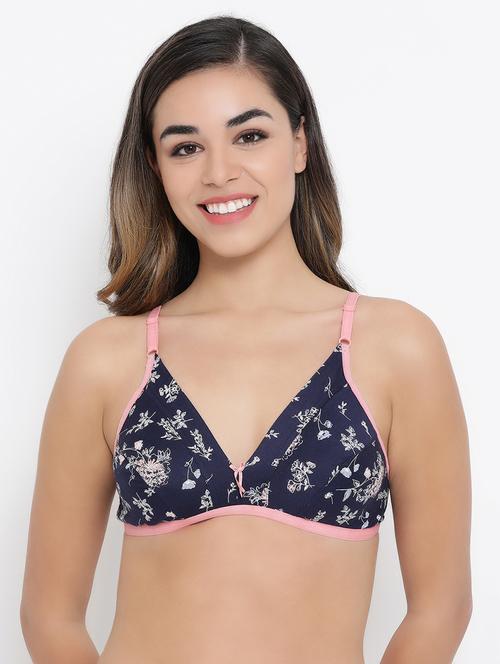 bow patch plunge bra - 16960818 - Standard Image - 1