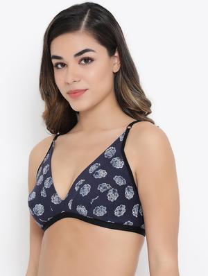 bow patch plunge bra - 16960821 - Standard Image - 2