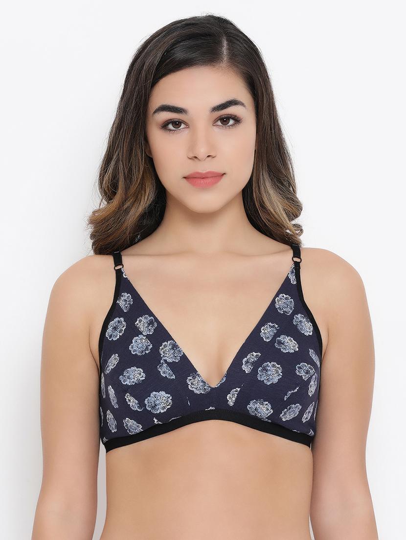 bow patch plunge bra - 16960821 - Zoom Image - 1