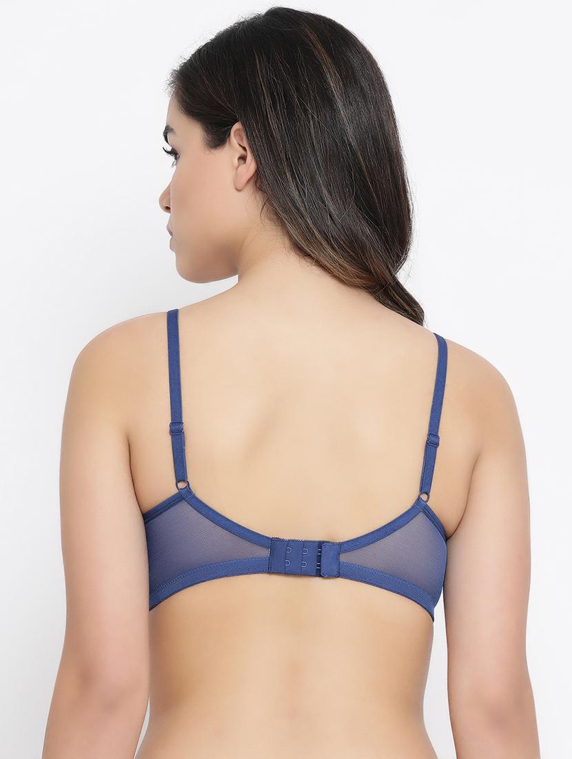 bow patch polka dot t-shirt bra - 16960823 - Zoom Image - 3