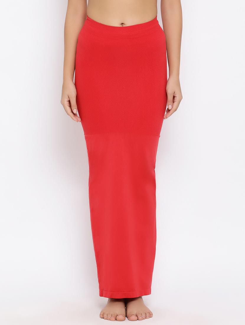 red nylon saree shaper shapewear - 16960854 - Zoom Image - 1