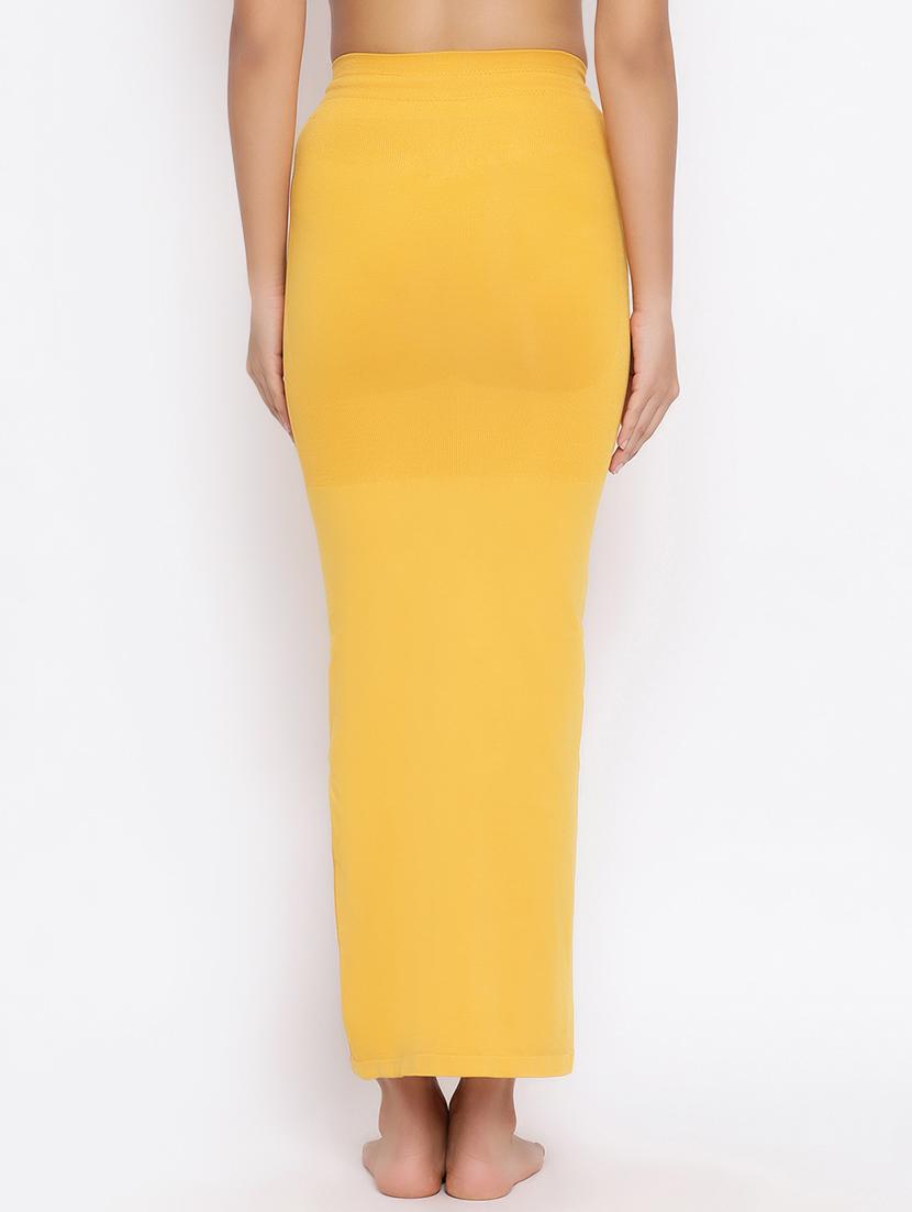 yellow nylon saree shaper shapewear - 16960855 - Zoom Image - 3
