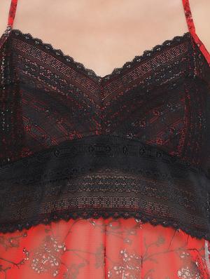 halter neck babydoll with thongs - 16960875 - Standard Image - 5