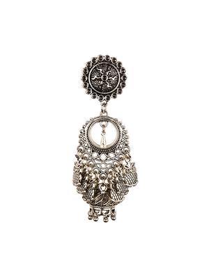 silver drop earring - 16961550 - Standard Image - 2