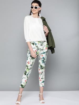 round neck solid top - 16962215 - Standard Image - 4