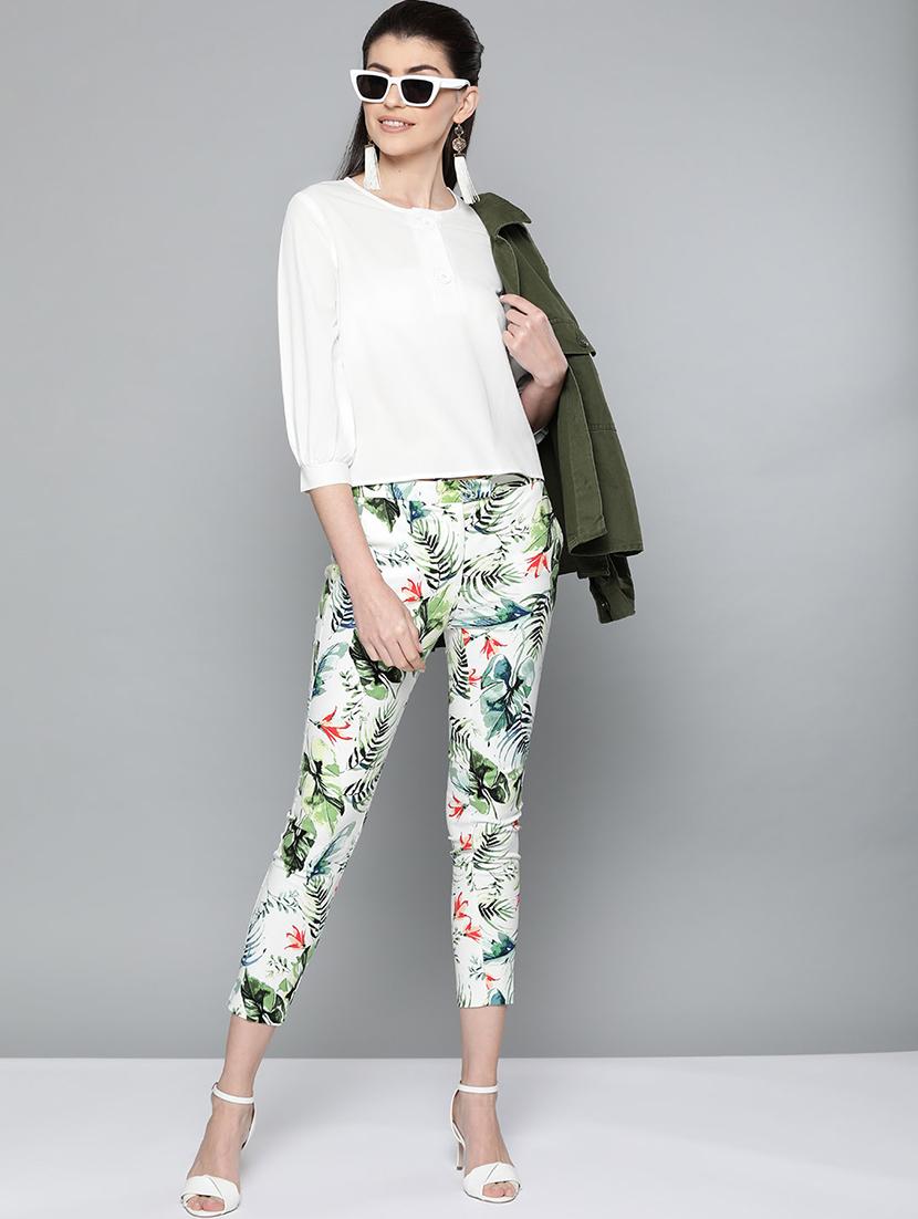 round neck solid top - 16962215 - Zoom Image - 4