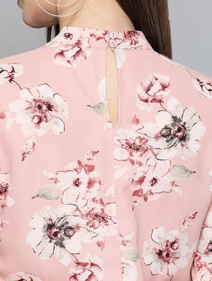 bishop sleeved striped blouson top - 16962223 - Standard Image - 4
