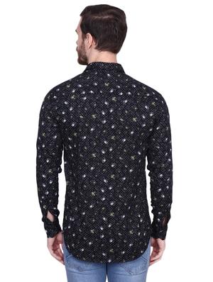 black printed casual shirt - 16962348 - Standard Image - 3
