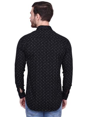 black printed casual shirt - 16962349 - Standard Image - 3