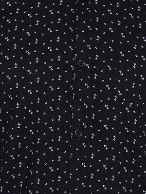 black printed casual shirt - 16962349 - Standard Image - 4
