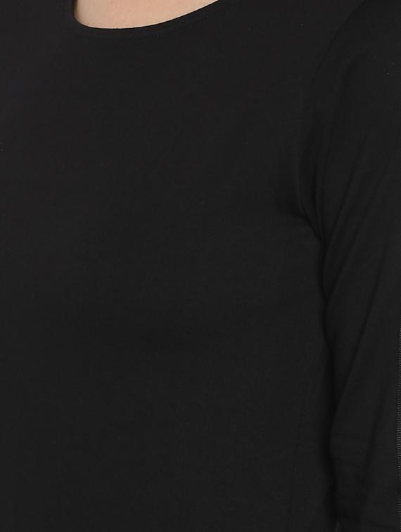 side tape sleeved bodycon dress - 16962644 - Zoom Image - 4