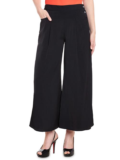 solid straight palazzo - 16962660 - Standard Image - 1