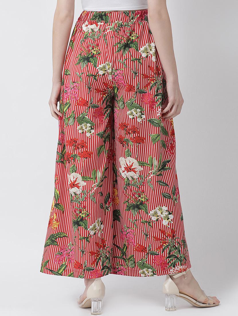 floral wide leg trouser - 16962741 - Zoom Image - 3