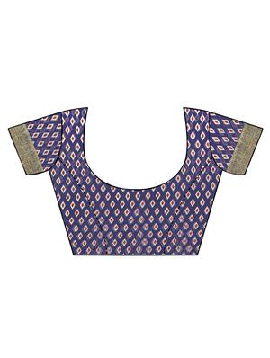 floral printed saree with blouse - 16962886 - Standard Image - 3