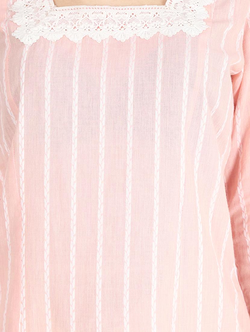 solid kurta palazzo set - 16962961 - Zoom Image - 4