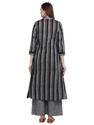 striped kurta palazzo set - 16962963 - Standard Image - 3
