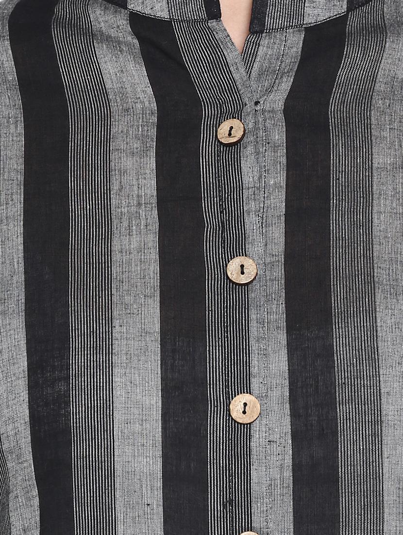 striped kurta palazzo set - 16962963 - Zoom Image - 5