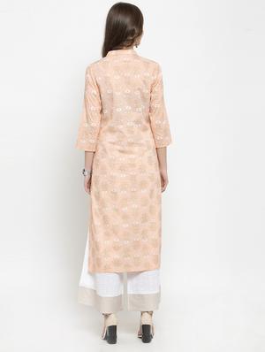 floral kurta palazzo set - 16962981 - Standard Image - 3