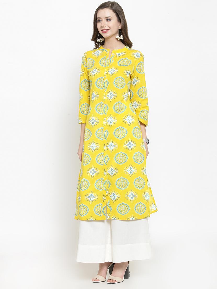 printed kurta palazzo set - 16962993 - Zoom Image - 2