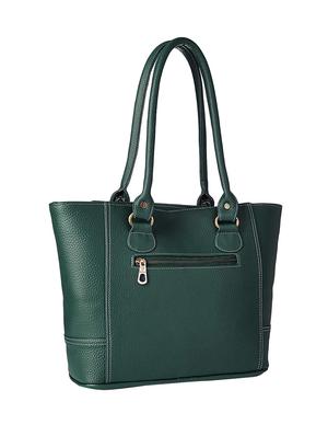 green leatherette (pu) regular handbag - 16963176 - Standard Image - 2