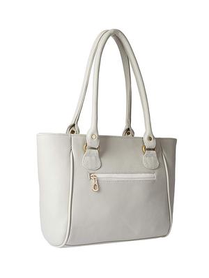 grey leatherette (pu) regular handbag - 16963181 - Standard Image - 2