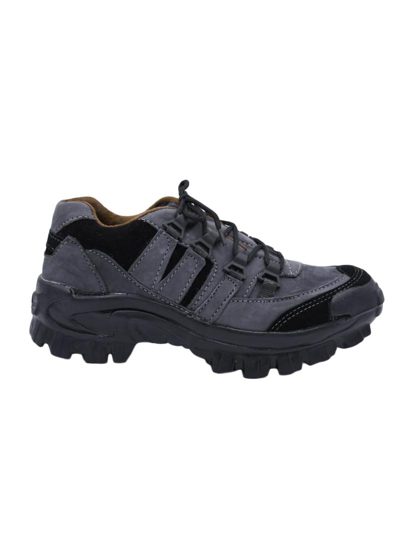 grey lace up sport shoes - 16963195 - Zoom Image - 2