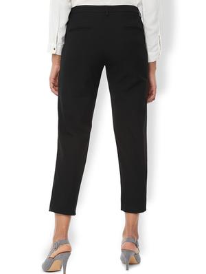 high rise flat front trouser - 16963629 - Standard Image - 2