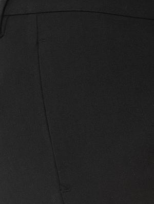 high rise flat front trouser - 16963629 - Standard Image - 4
