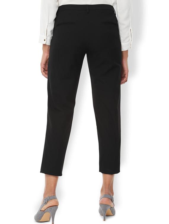 high rise flat front trouser - 16963629 - Zoom Image - 2