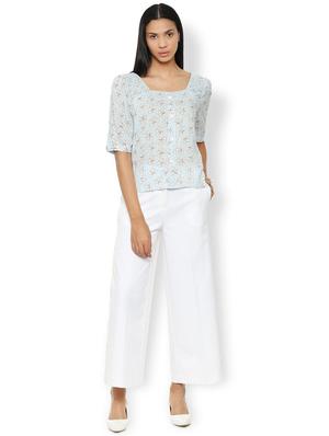 button-up floral top - 16963698 - Standard Image - 3