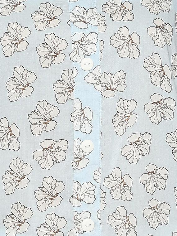 button-up floral top - 16963698 - Zoom Image - 4