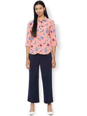 curved hem floral shirt - 16963740 - Standard Image - 3