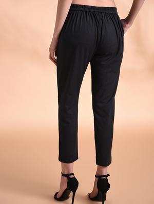 high rise pleated trousers - 16964001 - Standard Image - 3