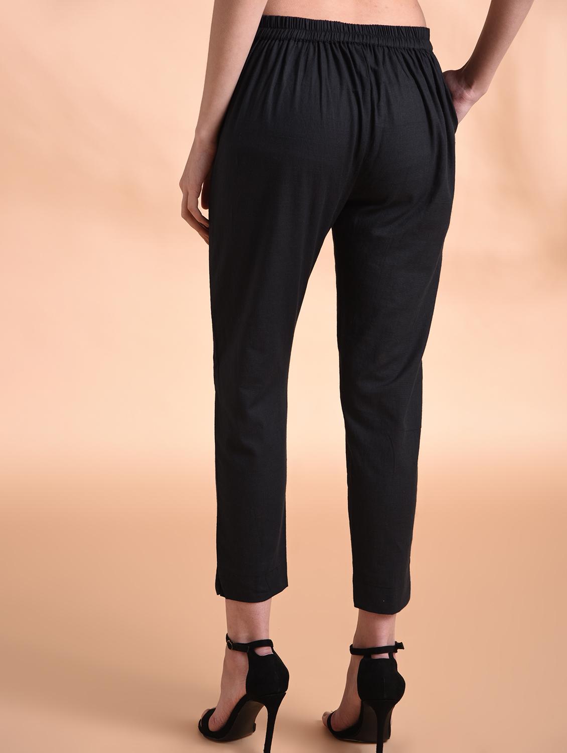 high rise pleated trousers - 16964001 - Zoom Image - 3
