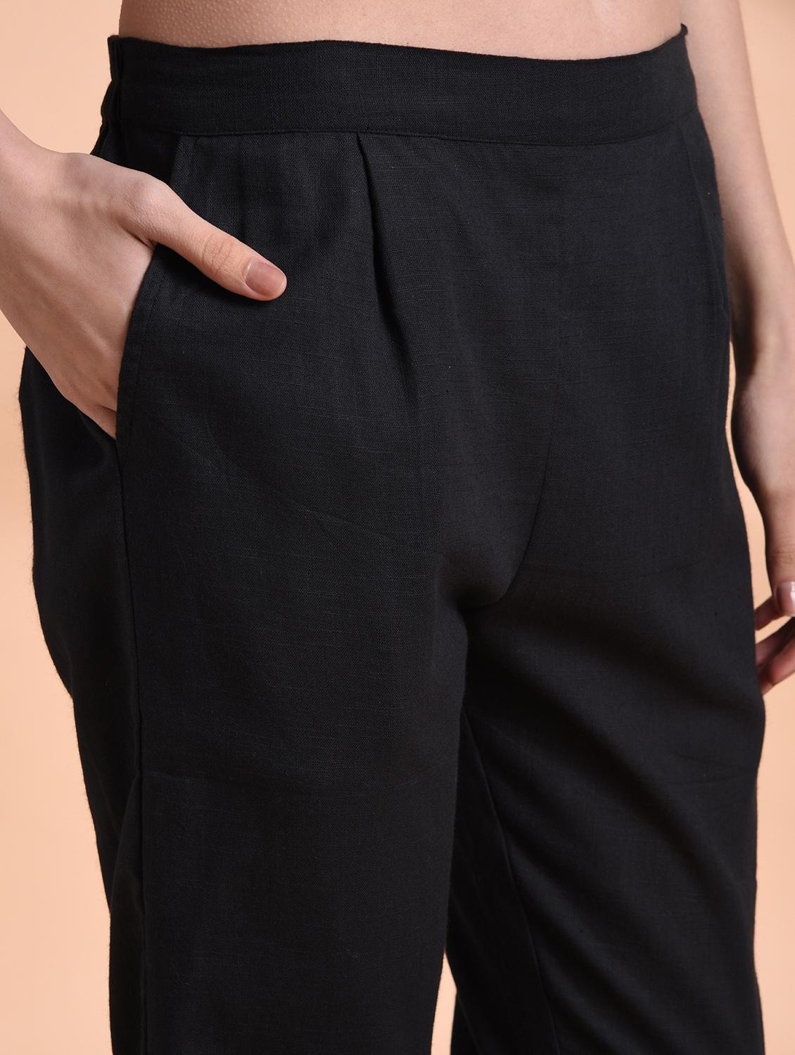 high rise pleated trousers - 16964001 - Zoom Image - 5