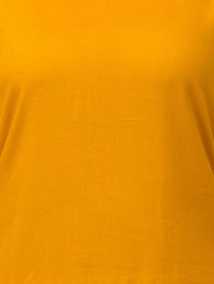 lace detail round neck top - 16964171 - Standard Image - 5