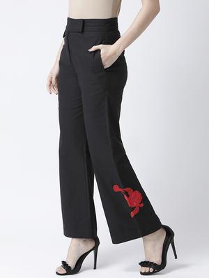 high rise wide leg trouser - 16964204 - Standard Image - 2