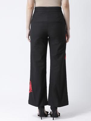 high rise wide leg trouser - 16964204 - Standard Image - 3