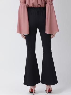 high rise wide leg trouser - 16964206 - Standard Image - 3