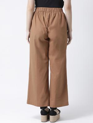 high rise wide leg trouser - 16964208 - Standard Image - 3