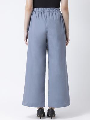 high rise wide leg trouser - 16964209 - Standard Image - 3