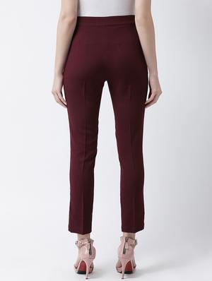 high rise pleated trouser - 16964212 - Standard Image - 3