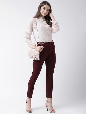 high rise pleated trouser - 16964212 - Standard Image - 4